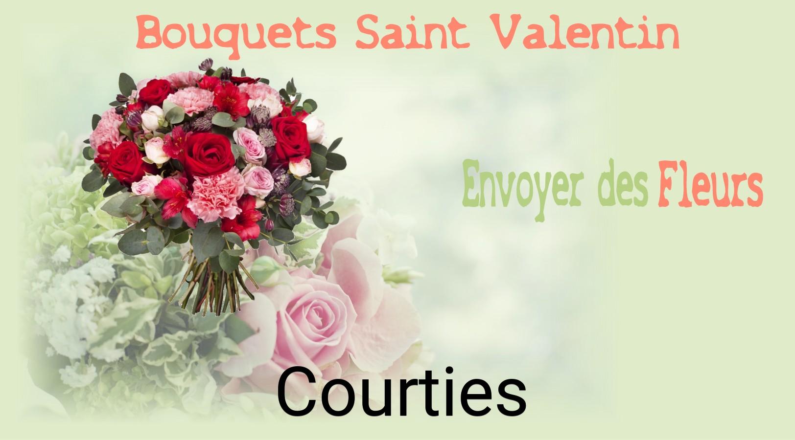 Roses de Saint-Valentin livrées à Courties